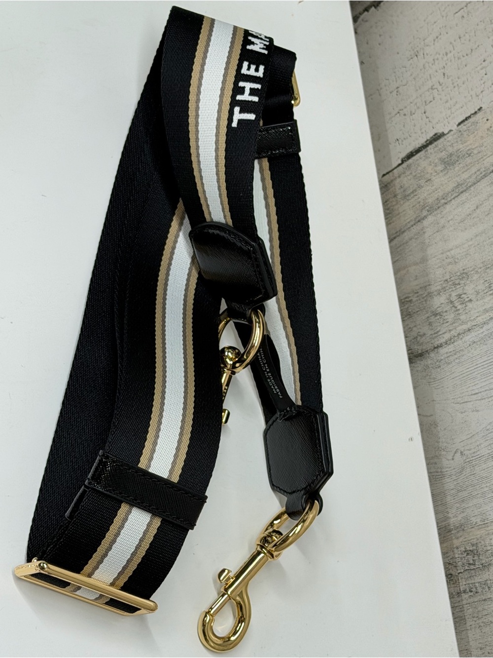Marc Jacobs Webbing Guitar Bag Strap - Picture 2 of 3